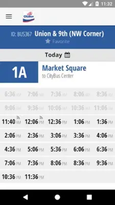 MyCityBus android App screenshot 3